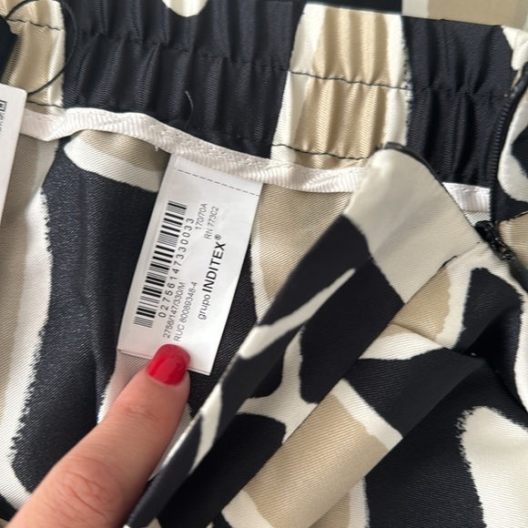 Zara Geometric Print Pants - Picture 4 of 5